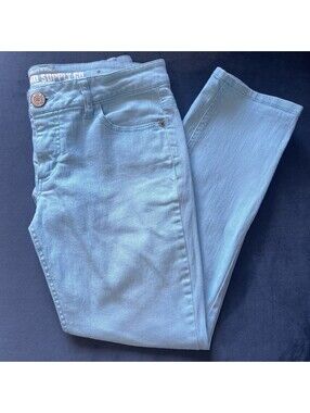 Mossimo Light Blue Skinny Jeans JUNIORS Sz 7 Denim Fit 6 Cotton Stretch Women